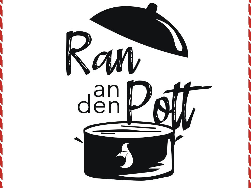 Podcast-Logo Ran an den Pott